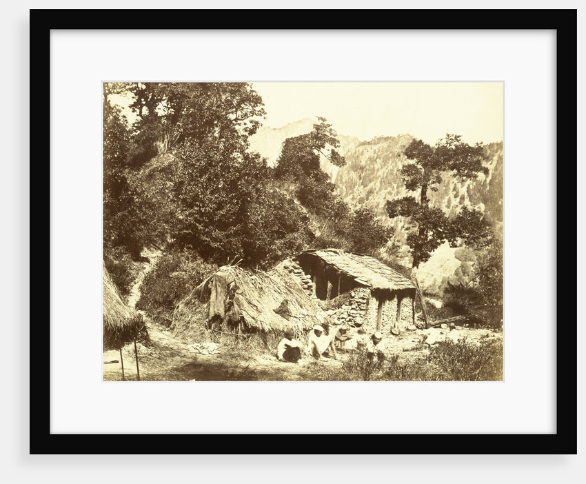 Baskets maker cabin in Naini Tal, Uttar Pradesh, North India by John Murray