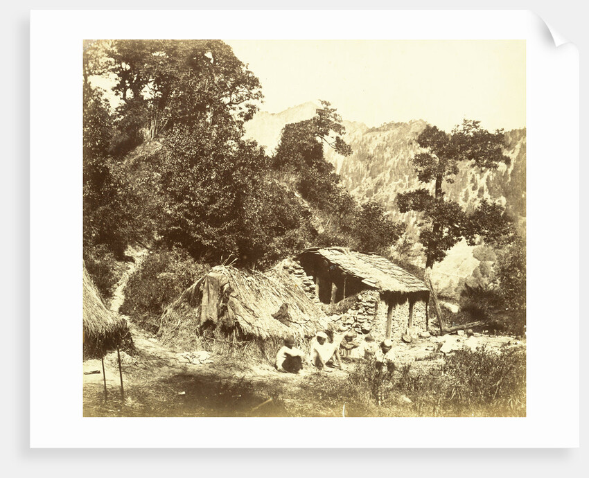 Baskets maker cabin in Naini Tal, Uttar Pradesh, North India by John Murray