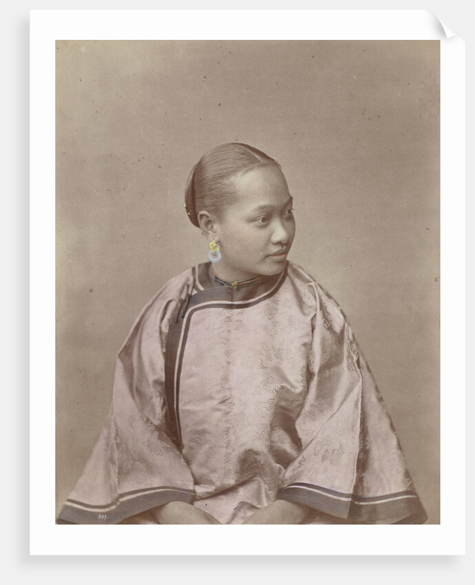 Portrait of a Chinese woman by Baron Raimund von Stillfried und Ratenitz