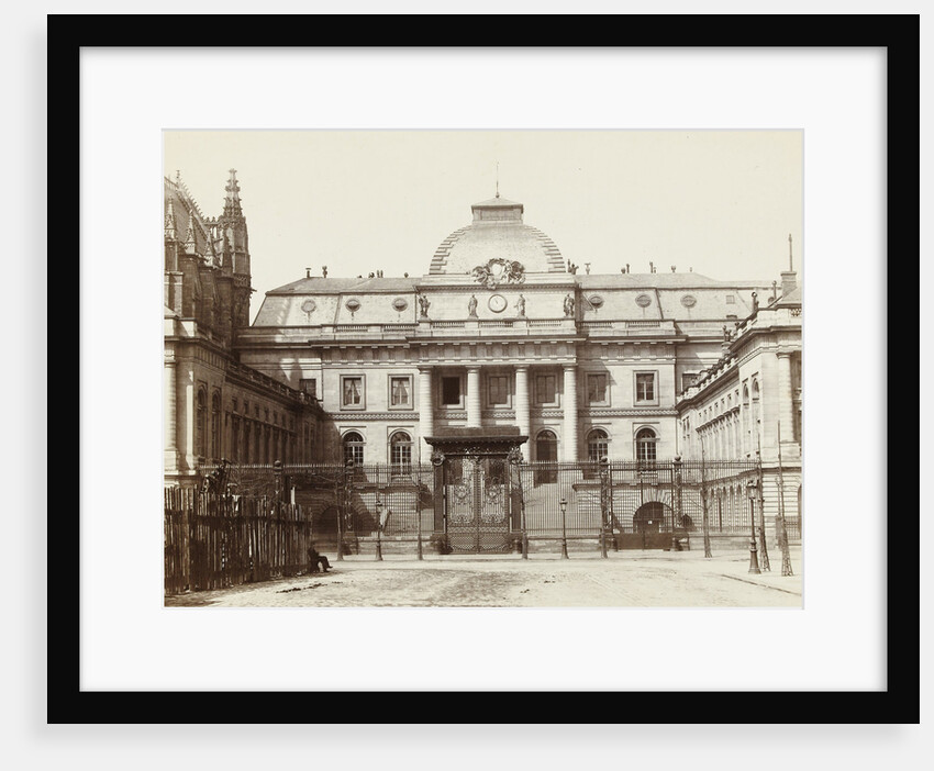 The Palace of Justice in Paris France by Charles Soulier