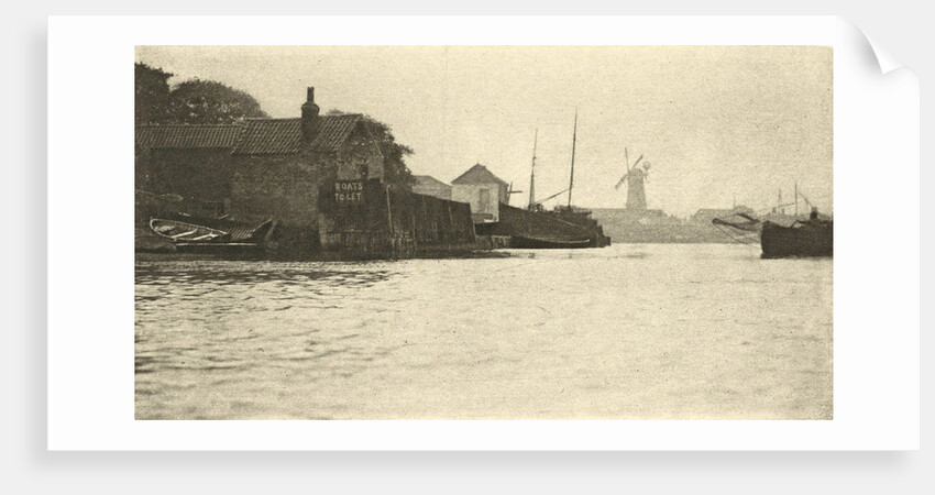 View of a river by Peter Henry Emerson