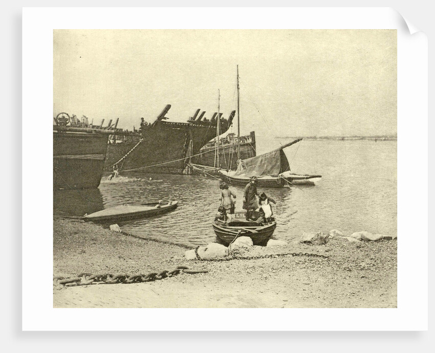 dismantled ships by Peter Henry Emerson
