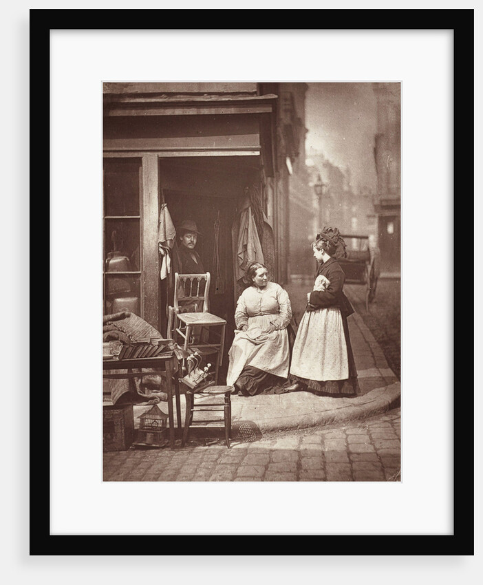 second hand furniture shop in London UK by John Thomson