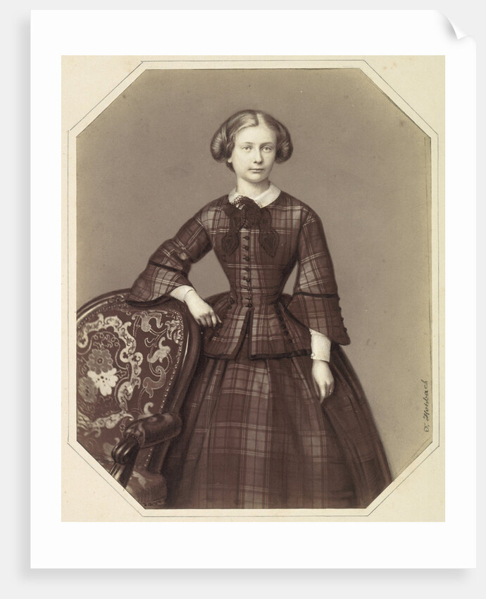 Portrait of Elise de Hubner by Franz Hohbach