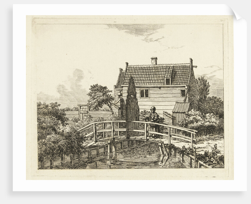 Jan Hanzenpad outside the Raampoort by Anthonie van den Bos