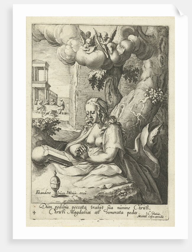 Maria Magdalena als berouwvolle zondaar. Hugo de Groot by Michael Colyn