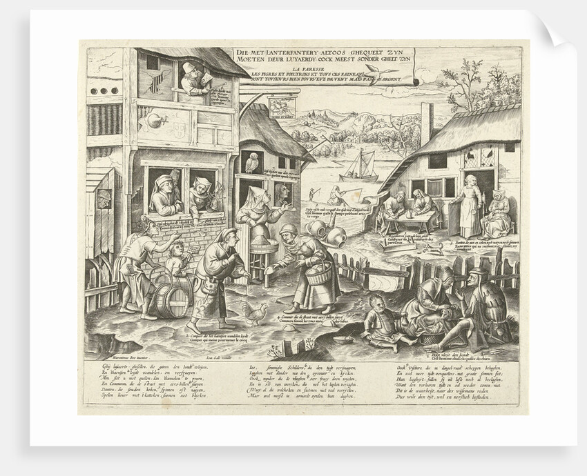 Sloths by Joannes Galle