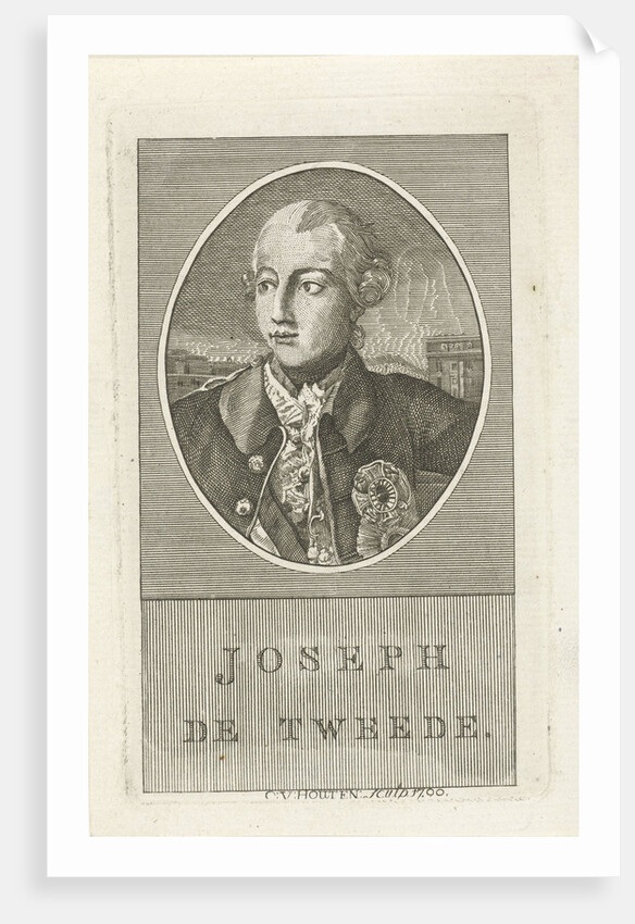 Portrait of Joseph II, German Emperor by Christiaan van Houten