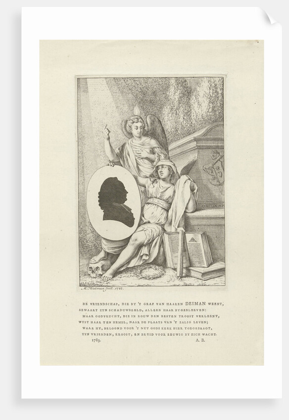 Memorial Johan Diederich Deiman by Marten Houtman