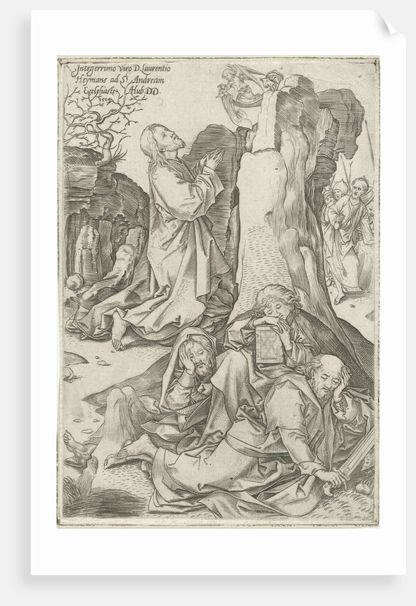 Christ in the Garden of Gethsemane by Martin Schongauer