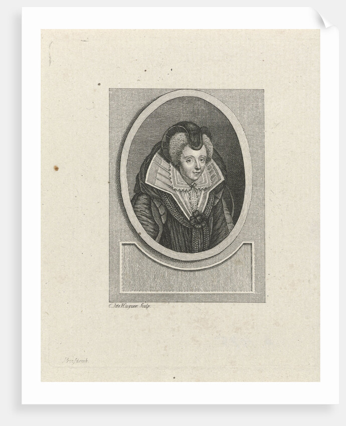 Portrait of Louise de Coligny by Carel Jacob de Huyser