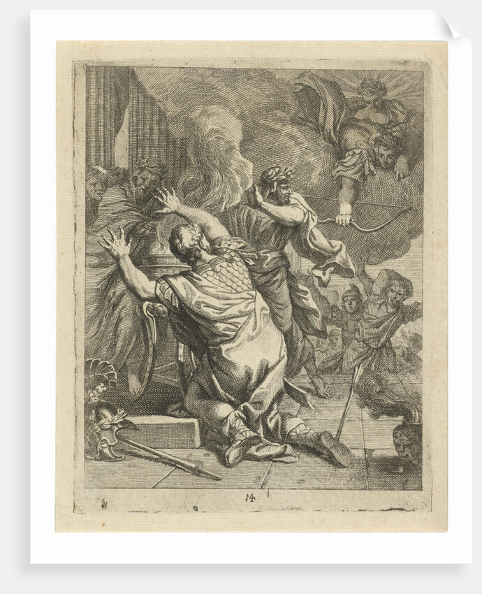 Death of Achilles, J. Alexander Janssens by Victor Honoré Janssens