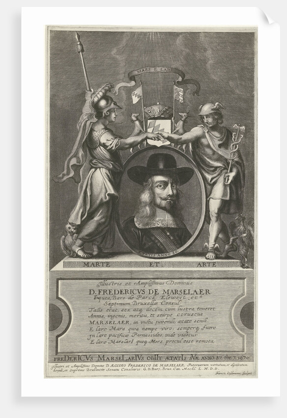 Portrait of Frederick the Marselaer by Anonymous