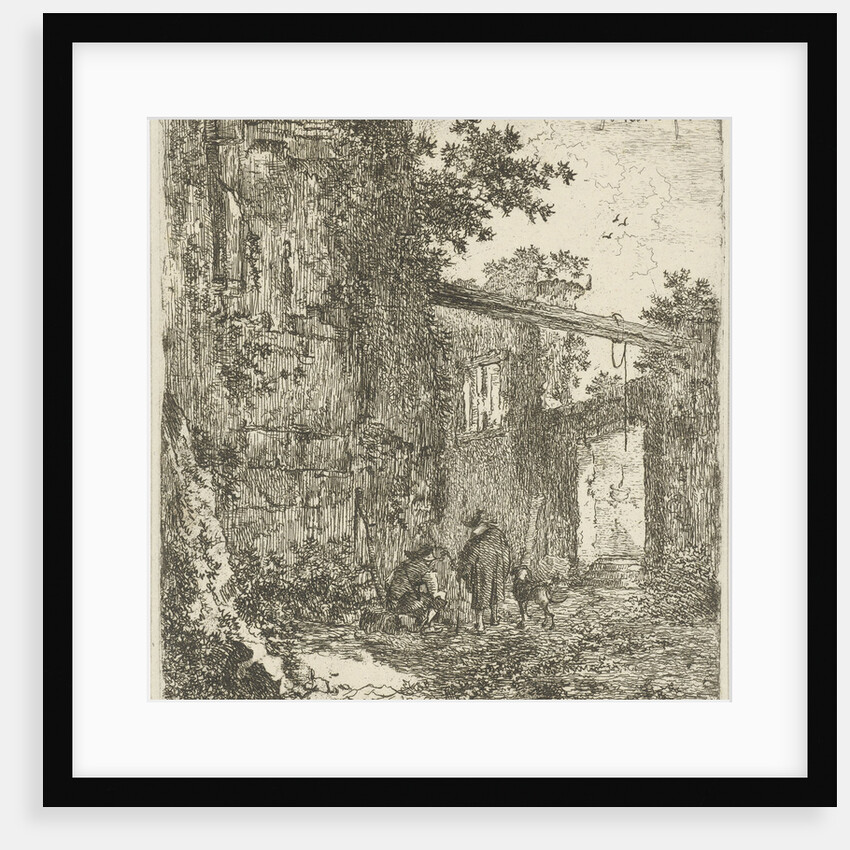 Overgrown ruins by Hendrik Kobell