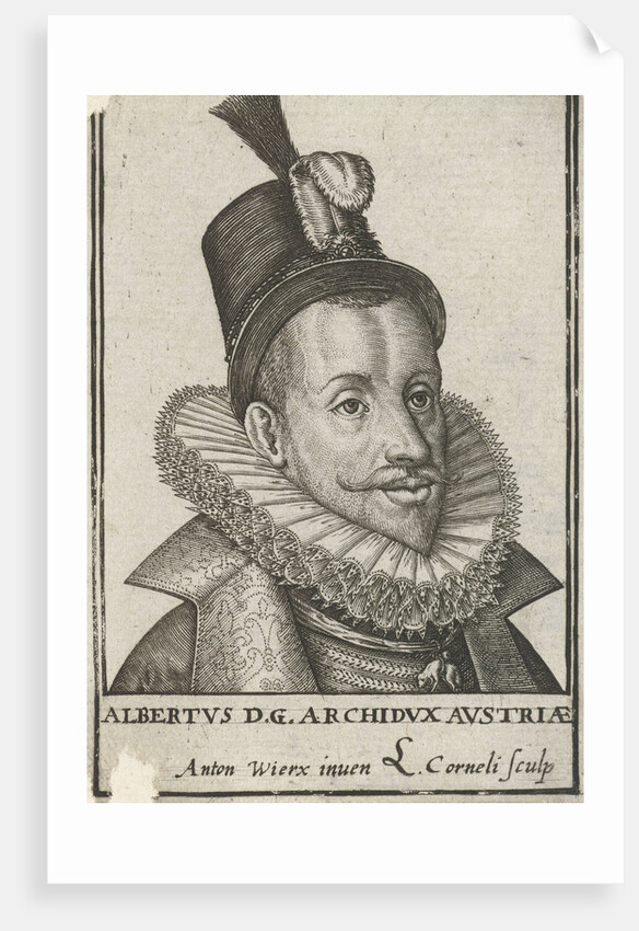 Portrait of Albert, Archduke of Austria by Lambert Cornelisz.