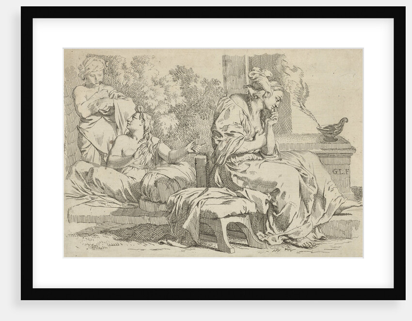 Silence and talkativeness by Gerard de Lairesse