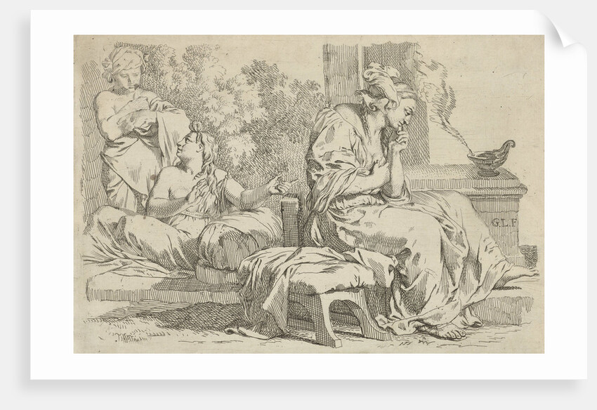 Silence and talkativeness by Gerard de Lairesse