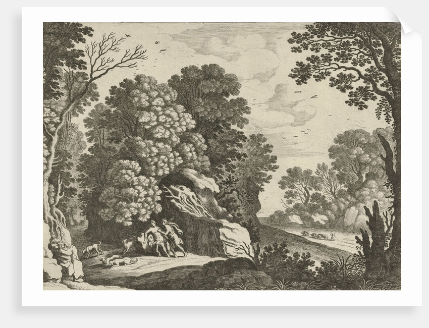 Cephalus and Procris by Antoine Bonenfant