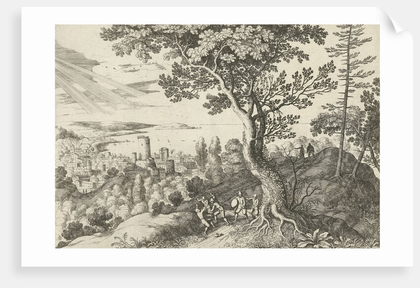 Voyager is attacked by robbers by Franse kroon