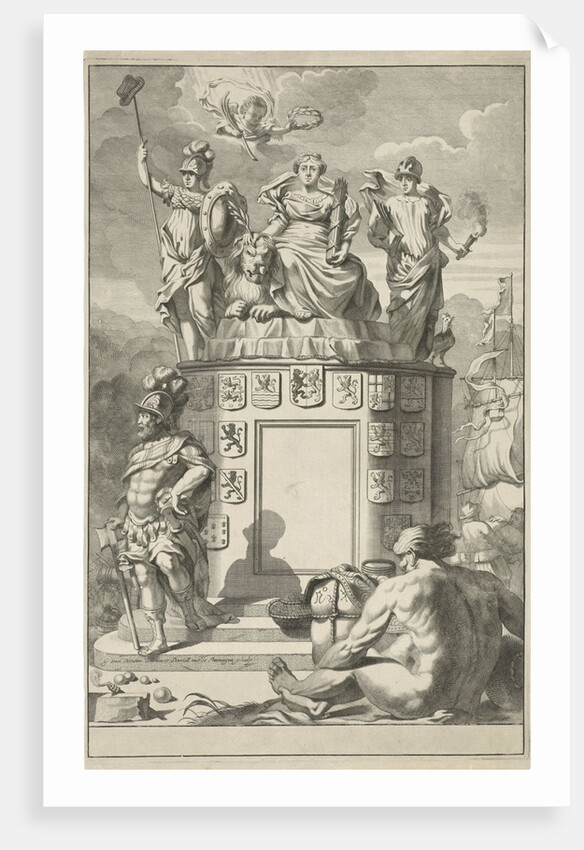 Allegory of the victorious Habsburg Netherlands by Daniël met de Penningen