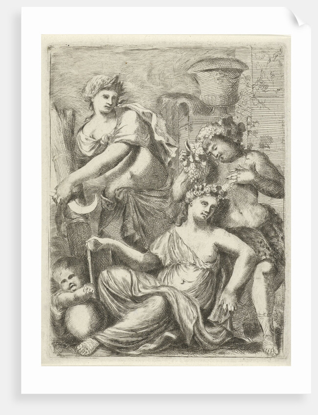 Ceres, Bacchus and Venus by Pieter van der Plas II