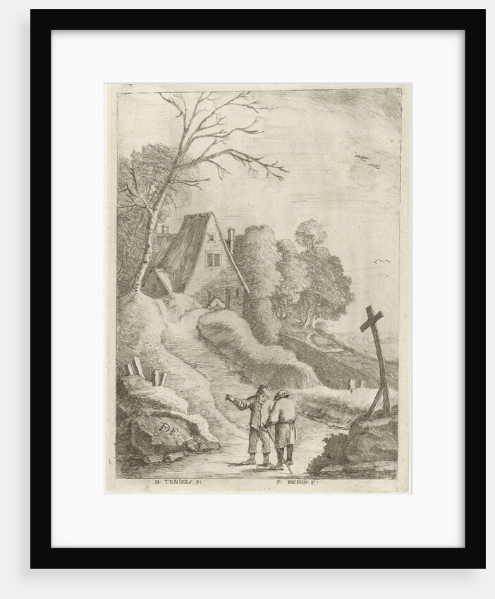 hilly landscape by François Deroy