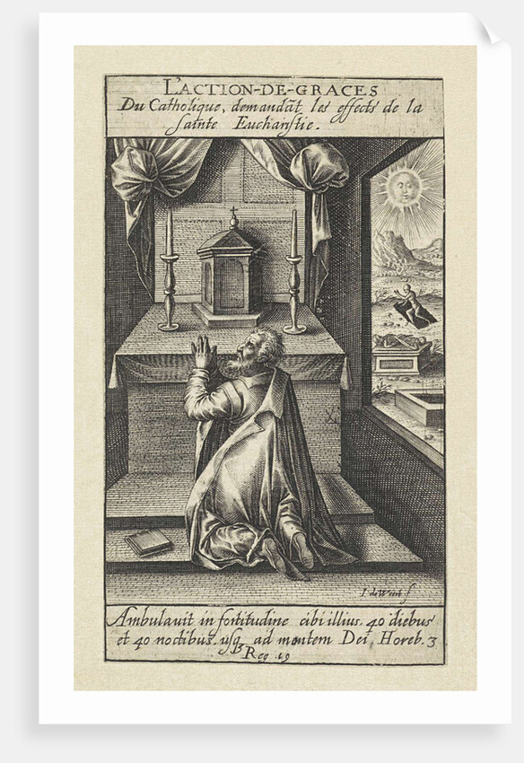 Eucharist by Jacob de Weert