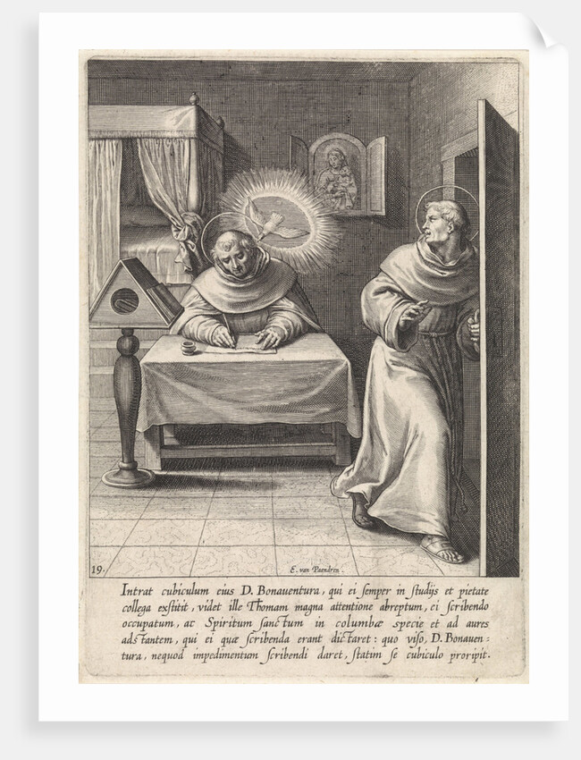 St. Thomas Aquinas and Bonaventure by Otto van Veen