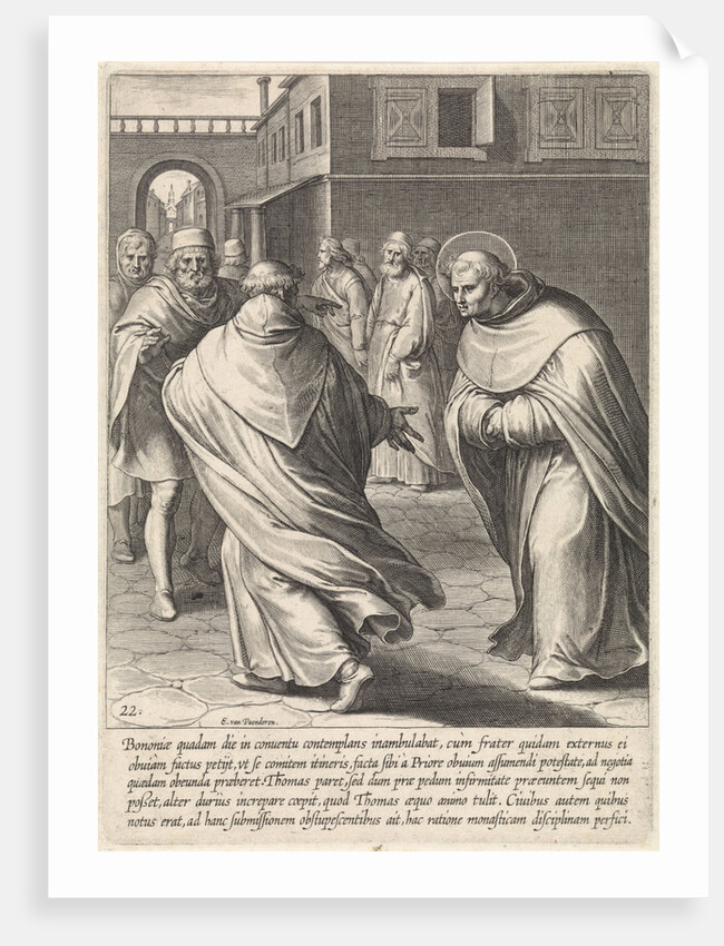 St. Thomas Aquinas in Bologna by Otto van Veen