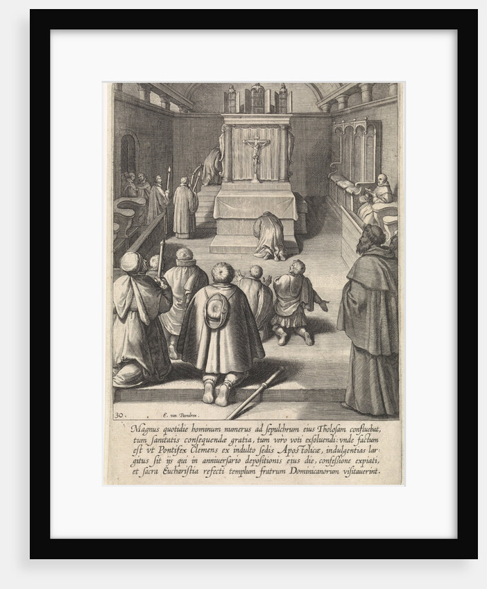 Tomb of Thomas Aquinas in Toulouse France by Otto van Veen