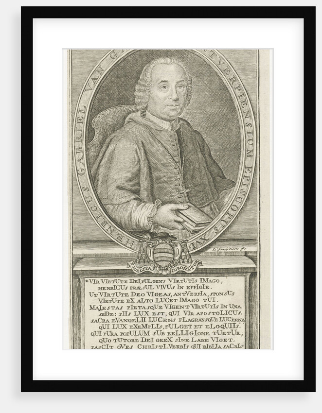 Portrait of Henricus Gabriel van Gameren by Lodewijk Joseph Fruytiers