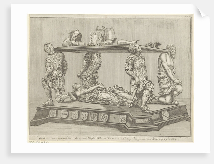 Gravestone for Engelbrecht II by Count of Nassau-Dillenburg-Breda