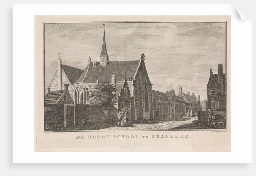 View of University of Franeker by Dirk de Jong