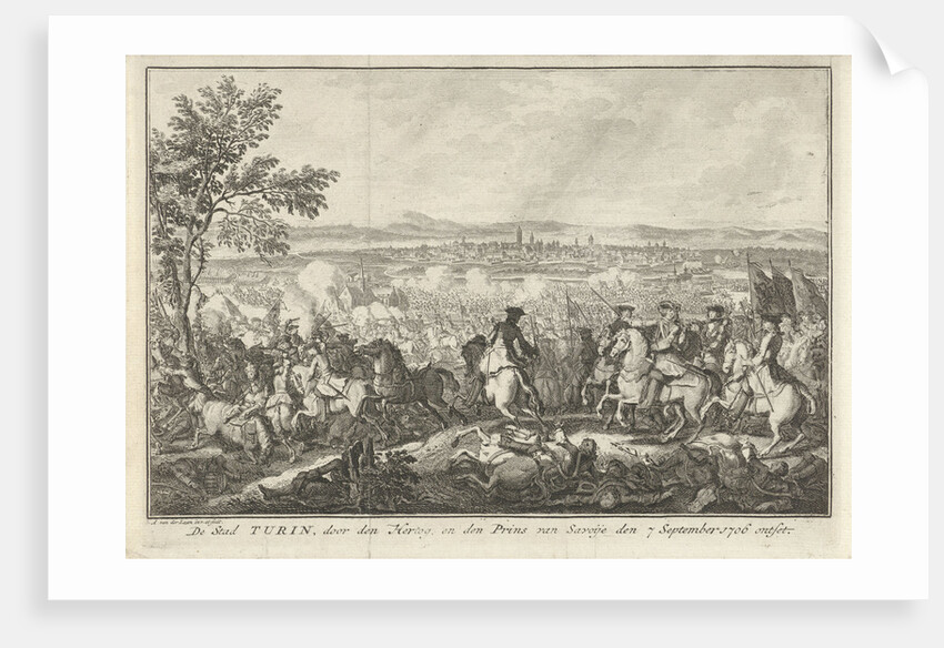 Relief of Turin, 1706 by Adolf van der Laan
