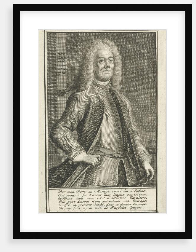 Portrait of Gaspar Saunier by David Johannes Martini