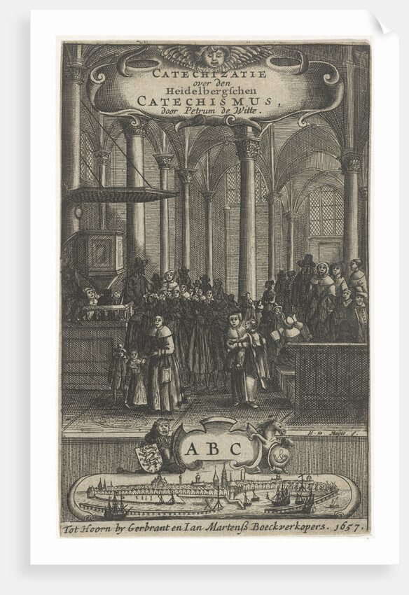 Church interior, Harmen de Mayer by Gerbrant and Jan Martensz