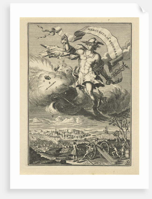 Title page of Mercury or orator by Coenraad de Putter