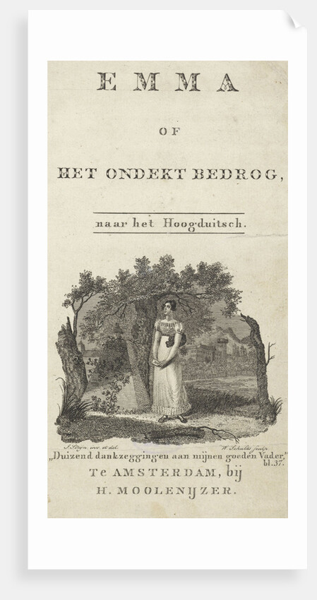 Woman at a grave by Hendrik Moolenyzer