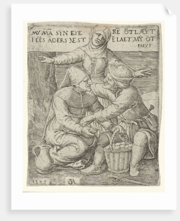 Allegory of adultery by Cornelis Massijs