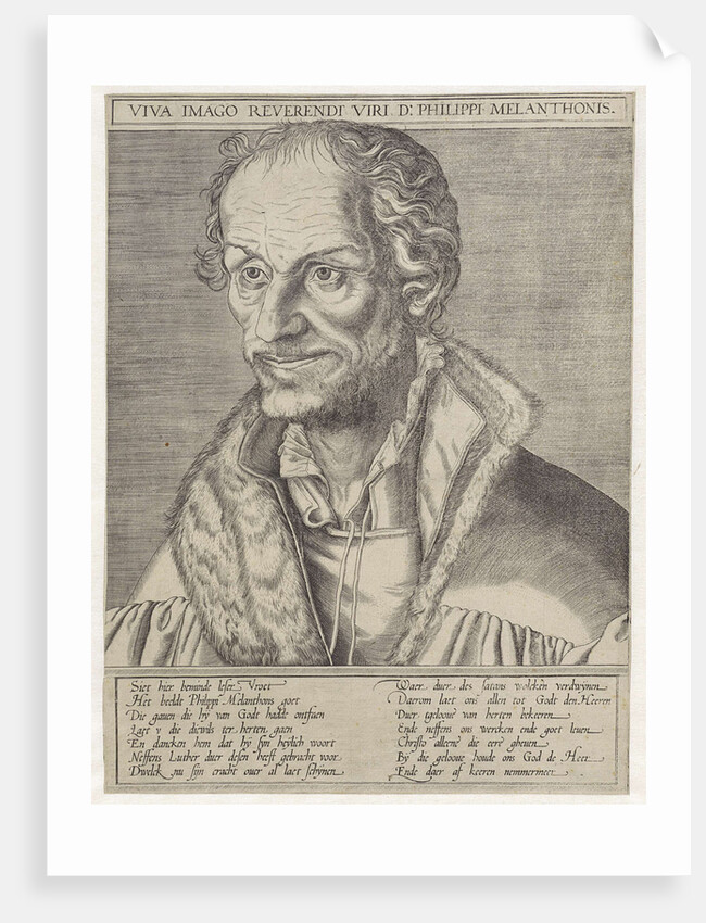Portrait of Philipp Melanchthon by Lucas Cranach II