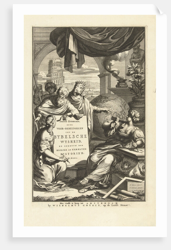 Jewish symbols and figures from the Bible, John Jacobsz van den Aveele by Wilhelmus Goeree I