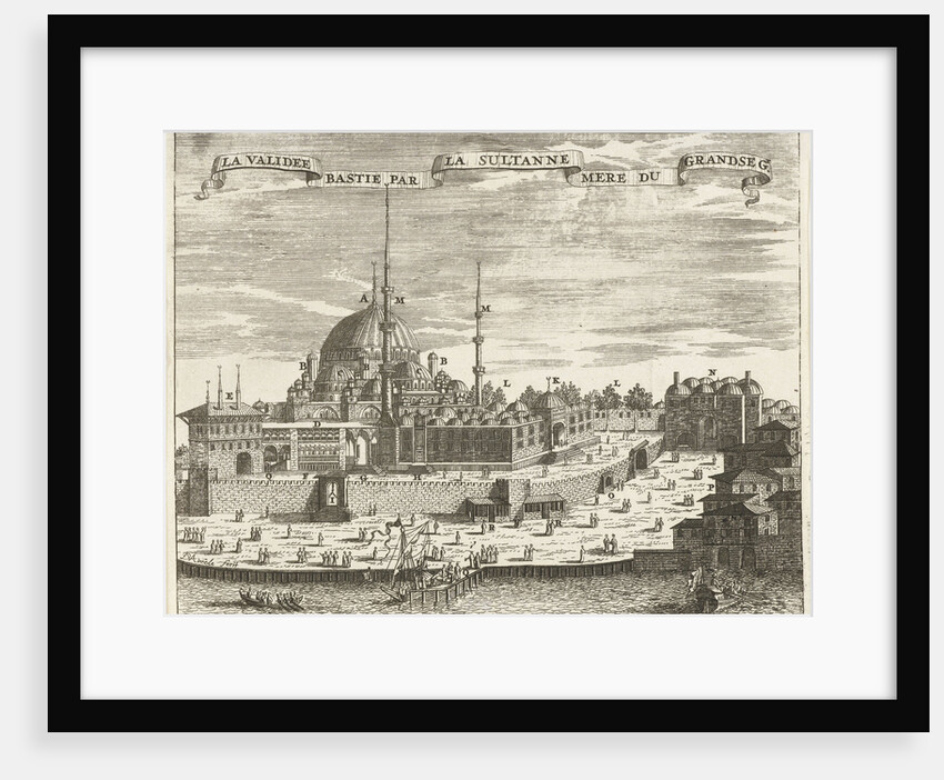 View of Hagia Sophia Mosque by Johannes Jacobsz van den Aveele