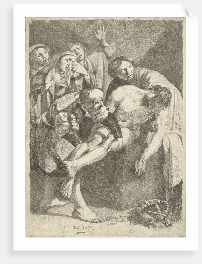 The Entombment of Christ by Dirck van Baburen