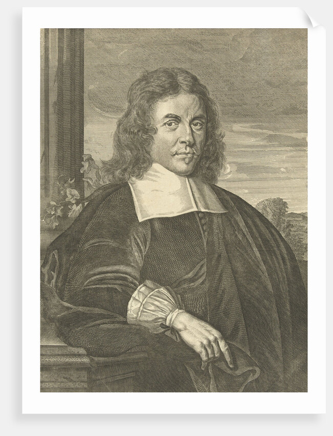 Portrait of Peter Bortius, Reynier Blokhuysen by J.D.F. Alphenus