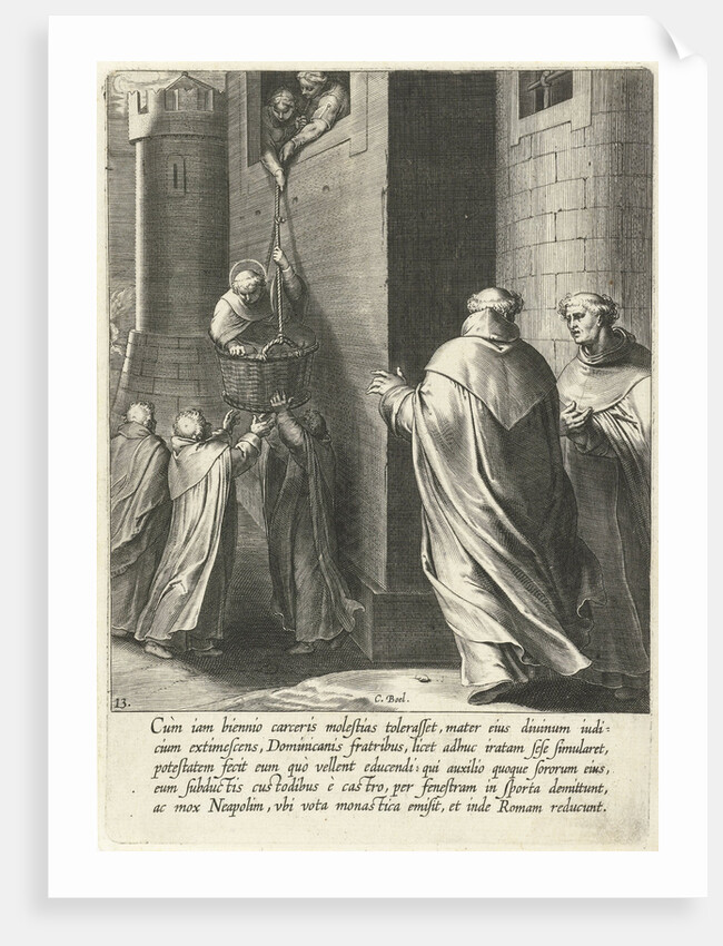 Thomas flight from prison by Otto van Veen