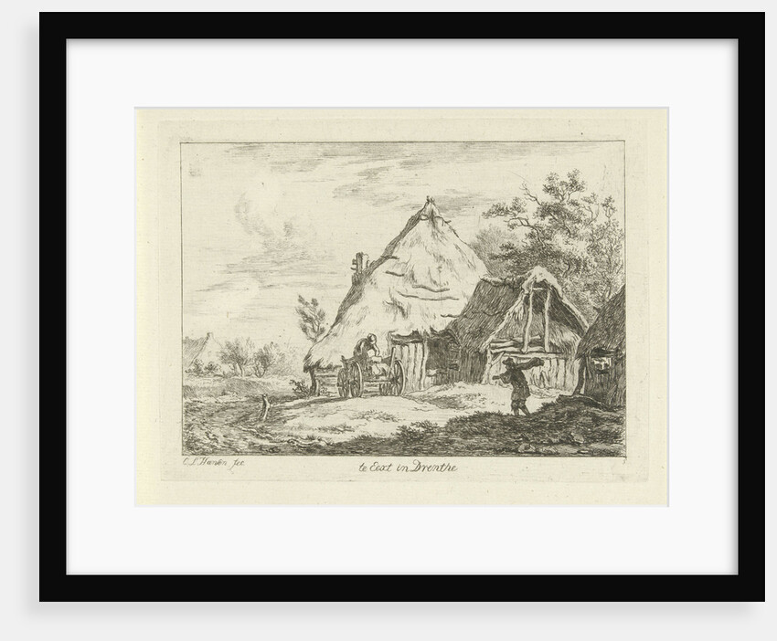 Cart for a farm by Carel Lodewijk Hansen