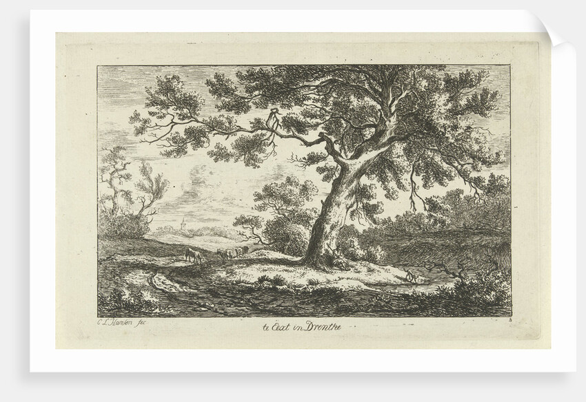 Resting Shepherd by Carel Lodewijk Hansen