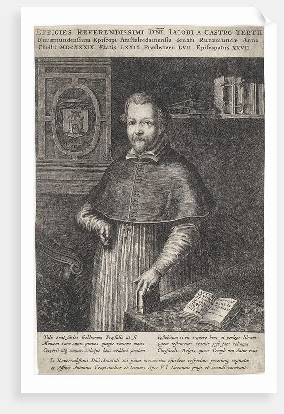 Portrait of James à Castro by Joannes Spee