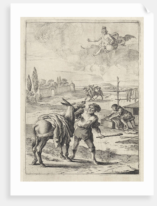 Myth of Jupiter and the donkey by John Ogilby