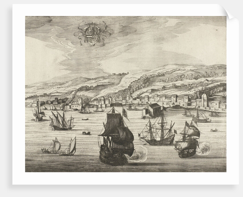 View of Naples (sheet 1) by Jan van de Velde II